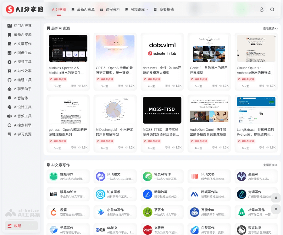 AI分享圈